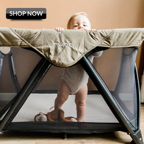 Nuna top travel crib