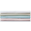 Giggle Baby - 2 Pack Organic small round end Pram/Crib sheets To fit mattress: up to 73cm x 30cm. Sky Blue.