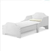 Babylo - Online Only- Junior Toddler bed White 140 x 70 cms