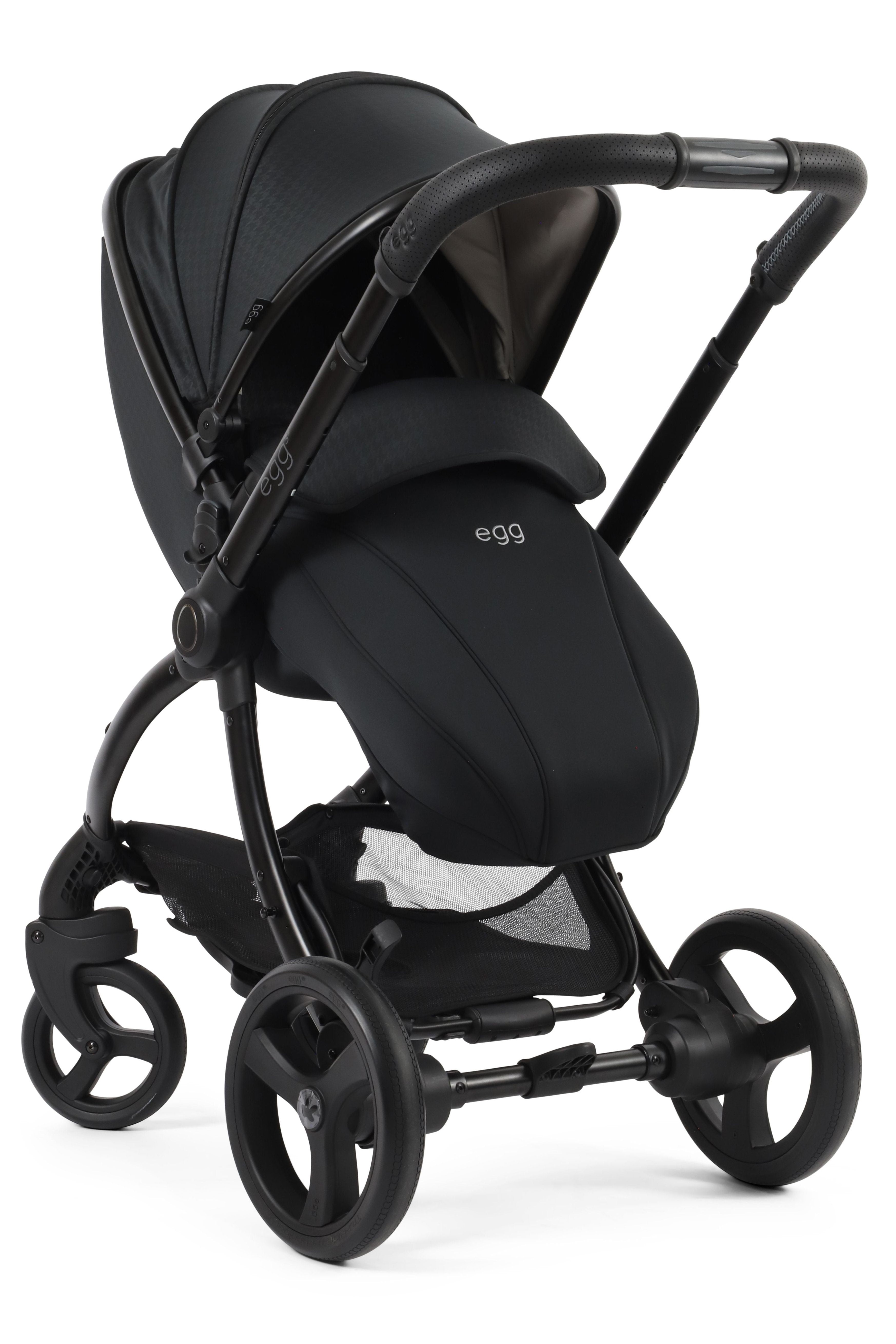 Egg Stroller Houndstooth Black Tony Kealys - Main Image