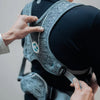 Carifit+ multi position baby/toddler baby carrier - Green Marl with a Free Carifit Wellbeing, Fitness and Parenting App Subscription