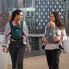 Carifit+ multi position baby/toddler baby carrier - Green Marl with a Free Carifit Wellbeing, Fitness and Parenting App Subscription