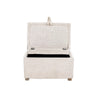 Gaia Serena Footstool - Oatmeal/Oak