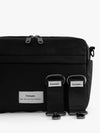 Finnson Frida Eco Stroller organiser with stroller clips- Black