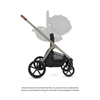 SilverCross Cove chassis/Seat Unit/Carrycot and Accessories Champagne