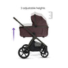 SilverCross Cove chassis/Seat Unit/Carrycot and Accessories Damson