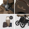 SilverCross Cove chassis/Seat Unit/Carrycot and Accessories Maple
