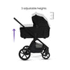 SilverCross Cove chassis/Seat Unit/Carrycot and Accessories Onyx