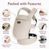 Momcozy Baby Carrier Cotton Khaki