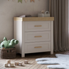 Silver Cross Seville Nursery Bundle – Cot Bed, Dresser + FREE Mattress