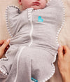 Love To Dream Swaddle Up Small (8-13lbs) 1.0TOG Cotton Grey