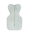 Love To Dream Swaddle Up Medium (13-19lbs) 1.5TOG Light Olive Mini Cloud