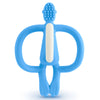 Matchstick Monkey Teething Toy Light Blue