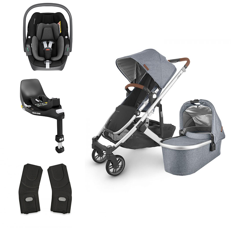 Uppababy cruz with sales maxi cosi car seat