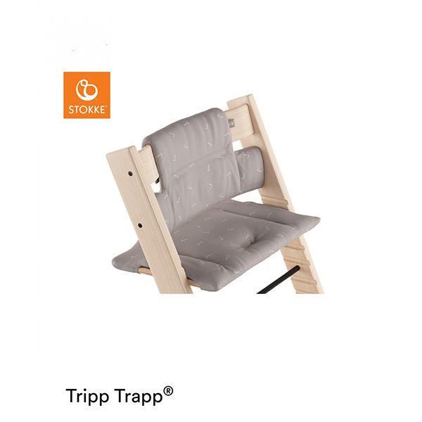 Stokke Tripp Trapp Cushion - Icon Grey cushion now available to