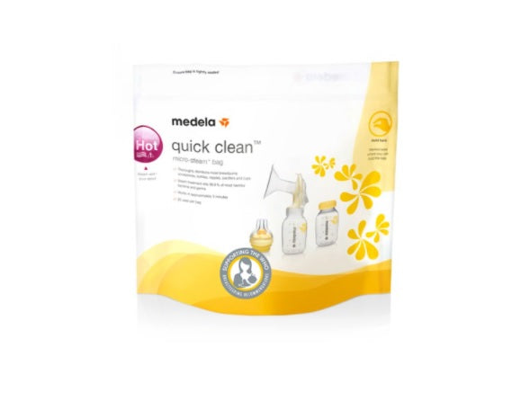 Medela Quick Clean Micro-Steam Bags--5 Pack