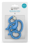Matchstick Monkey Mini Monkey Teether Blue