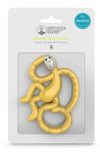 Matchstick Monkey Mini Monkey Teether Yellow