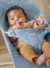 Babybjorn Bouncer Bliss Cotton - Petal quilt - Petal Blue