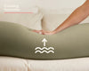 bbhugme Pregnancy Pillow Dusty Olive/Black