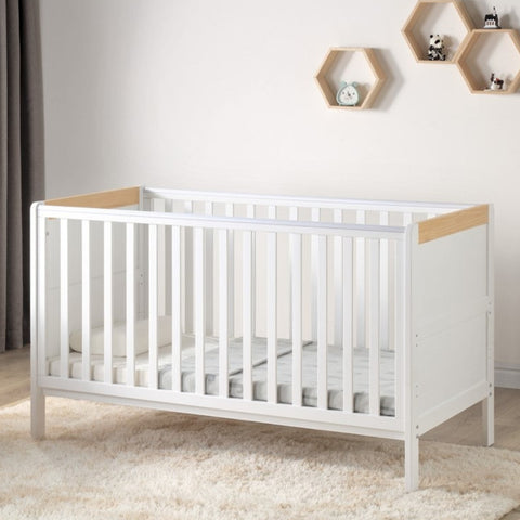 Babylo Marlow cotbed White/Oak Tony Kealys