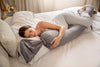 bbhugme Pregnancy Pillow Stone/ Grey pebbles