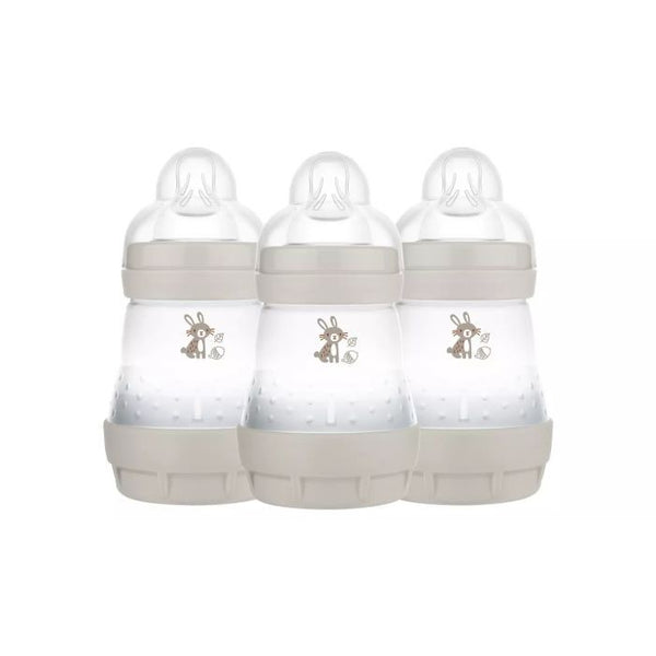 The MAM Easy start anti-colic 160ml bottle 3pk unisex grey is