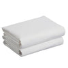 Two pack Moses Basket/Pram Fitted Sheets White 73x30cm