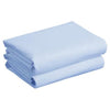 Two pack Crib Fitted Sheets Blue 40x94cm