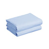 Two pack Cot Jersey Fitted Sheets Blue 60x120cm
