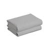 Two pack Cot Jersey Fitted Sheets Grey 60x120cm