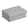 Two pack Cot Bed grey Jersey Fitted Sheets Grey 70x140cm