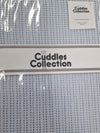 Cuddle Collection Baby Blue Cot Bed Cellular Blanket