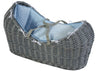 Grey wicker pod Blue Dimple (online only)