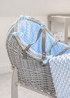 Grey wicker pod Blue Dimple (online only)