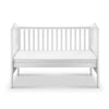 Babylo Ella - cot bed White (22mm ends)