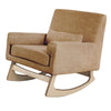 Gaia Serena Rocking/Feeding chair Caramel Corduroy - Oak Legs