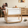 SnuzPod 5 Bedside Crib - Natural