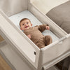 SnuzPod 5 Bedside Crib - Pebble