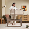 SnuzPod 5 Bedside Crib - Mocha