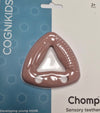 Cogni Kids Chomp - Sensory Triangle Teether (Hygge)BLUSH