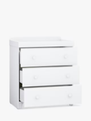 Classic Dresser with changer - White