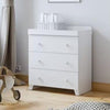 Classic Dresser with changer - White