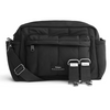 Finnson Freya Eco Oversized stroller organiser with stroller clips - Black