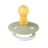 BIBS Pacifier Colour 2 Pack Latex Size 2 Sage GLOW/Cloud GLOW