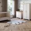 Silver Cross Seville Nursery Bundle – Cot Bed, Dresser, Matching Wardrobe + FREE Mattress