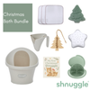 Shnuggle Christmas Baby bath Bundle - Cookies and Cream