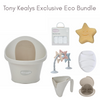 Shnuggle Eco Baby bath Bundle White
