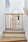 BabyDan Lena Extending Beech Wood Fsc Safety Gate Beech 60-102Cm