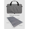 Dooky Traveller Black Grey Melange
